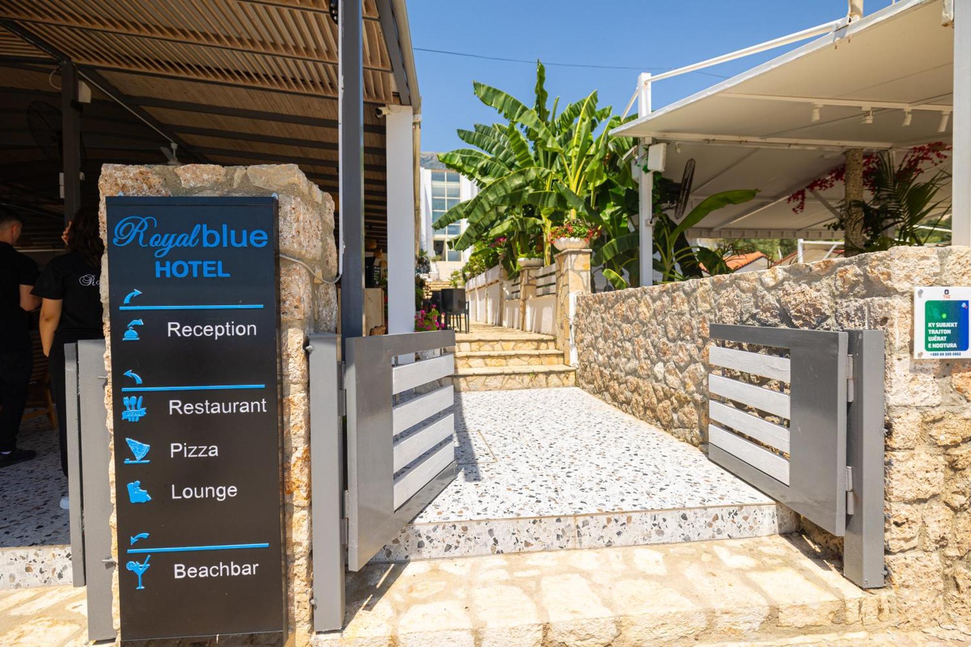 Royal Blue Hotel Dhërmi Exterior foto
